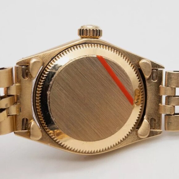 Rolex Ladies 18k Solid Gold Watch - Picture 5 of 6
